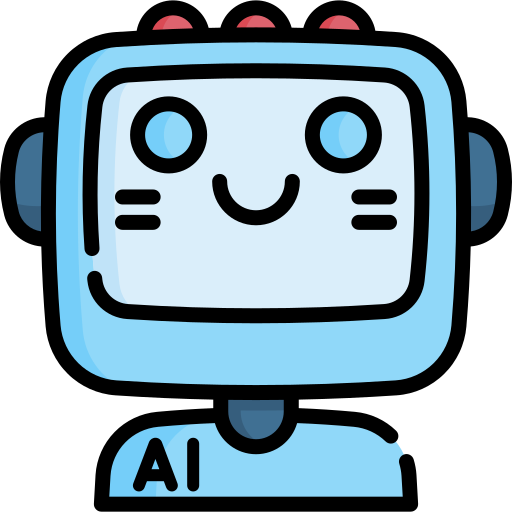AI robot icon